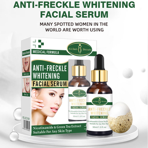 Tägliches Grüntee-<span class=keywords><strong>Serum</strong></span> Haut aufhellung Feuchtigkeit spendendes Anti-Sommersprossen-Glüh <span class=keywords><strong>serum</strong></span> Medizinisches Schönheits <span class=keywords><strong>serum</strong></span> für das Gesicht