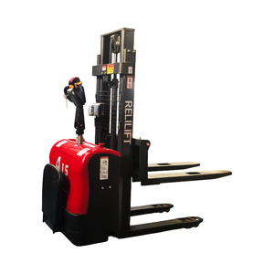Apilador Eléctrico Pequeño <span class=keywords><strong>de</strong></span> 1.5 Toneladas, Camión Manual Hidráulico <span class=keywords><strong>de</strong></span> Carga/Descarga, Batería <span class=keywords><strong>de</strong></span> Plomo-Ácido, Neumáticos <span class=keywords><strong>de</strong></span> Poliuretano - Product Image 5