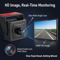 T-WIN CF-01 Kamera Perekam Keamanan CCTV Truk & Bus Depan 1080p 720p AHD Tampilan Malam 9-36V Garansi 1 Tahun