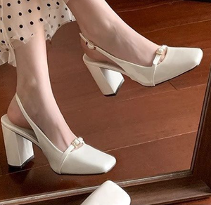 New Arrival Light Weight Summer Anti-slippery Square <strong>Toe</strong> <strong>Sandals</strong> for <strong>Women</strong> Shock Resistant Hard Wearing Thick Heel Outdoor <strong>s</strong> - Product Image 4