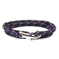 LOGO personnalisé Mode Requin Conception Océan Déclaration Requin Accessoires Vente en gros Bracelet en corde