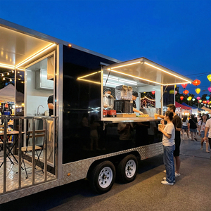 Remolque de Comida Multifuncional Personalizado de 6 Metros con Tablero Compuesto, para Catering al Aire Libre, Cocina Móvil, Hot Dogs, Comida Rápida, Hamburguesas - Product Image 2