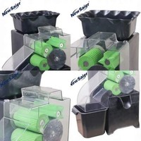 Commerciële automatische sinaasappelpers voor op tafel, 110V 220V elektrische citruspers, >80% opbrengst, 20 sinaasappels/min, voor koffiebar
