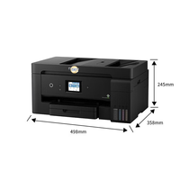 Impresora de Alta Velocidad Epson L14150 L14158 A3 ET-15000 - Alimentador Automático de Doble Cara Inalámbrico - Copia, Escanea, Envía Faxes, Inyección de Tinta a Color A3+