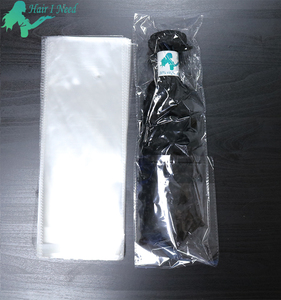Sacchetti di Plastica Trasparenti in PE Buste Chiare per Extension di Capelli con Nastro Adesivo WPP - Product Image 2