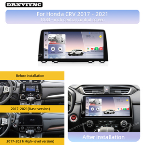 Autoradio Android 12 10,33 pouces, CarPlay, Android Auto, caméra 360°, navigation GPS, écran tactile pour Honda CRV CR-V <span class=keywords><strong>2017</strong></span> - 2021 - Product Image 5
