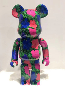 カスタムメイド70cmベアーブリック1000像DIYブランク様々なパターンABS材料ホームデコレーション用 - Product Image 5