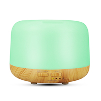 Diffuseur d'arôme ultrasonique pour la maison, humidificateur d'air, 300ML, 500ML, en stock, livraison directe