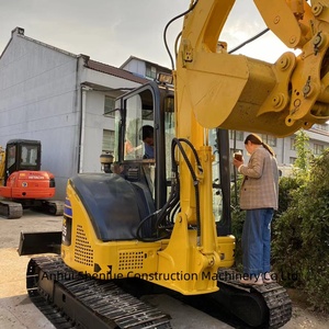 Miniexcavadora de cadenas Komatsu PC55, excavadora hidráulica usada de 5 toneladas Komatsu PC50 PC55 PC35 PC60 PC785, Komatsu PC55MR - Product Image 5