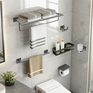 <b>Accessories</b> Combo Inox/Steel/Iron Wall-Mounted Corner-Mounted Installation Waterproof Durable - Product Image 3