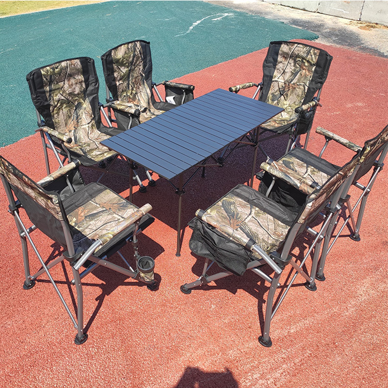 Rectangle Camping Garden Fold Up BBQ Table 120cm Portable Aluminium Folding Picnic