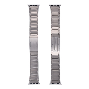 Correa de Reloj JAETIUM de Titanio Sólido de Alta Calidad, Transpirable, para IWatch 11 10 Ultra 3 2 1, Color Titanio Negro, 49mm - Product Image 2