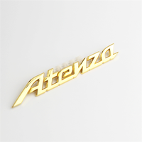Autocollant de plaque signalétique de voiture 3D de décoration de carrosserie de couleur personnalisée autocollant de lettre emblème d'insigne de voiture adapté pour M6 M3 ATENZA