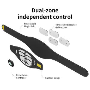 Masajeador de cintura para mujer, cinturón adelgazante con vibración para ejercicio y tonificación muscular, herramienta para perder peso - Product Image 4