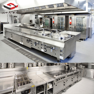 Phê duyệt Châu Âu di động cầm tay freestanding 6 đầu đốt bếp <span class=keywords><strong>gas</strong></span> phạm vi với lò - Product Image 4