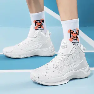 핫 세일 정통 농구 운동화 패션 디자인 레이스 스타일 미국 농구 신발