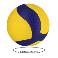 V300W Micro Fiber Soft PU laminé Match Volleyball 18 Panneaux Personnalisé Volleyball Jeu Intérieur Voleibol
