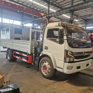 Super Korting Dongfeng 4*2 Cummins Motor 140Ps Dropside Vrachtwagen