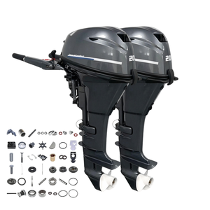 Factory Fits 20Hp 4 Stroke <b>Motor</b> Stable Power for RIB Inflatable Patrol <b>Boats</b> - Product Image 3