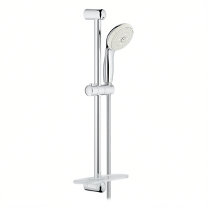 Tempesta <b>Shower</b> <b>Rail</b> Chrome 38 Cm Length With Adjustable Height For Bathroom Use - Product Image 3
