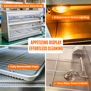 Solution pour les frites trop molles pour le présentoir chauffant de qualité supérieure Chip Station - Product Image 3