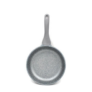 Poêle à frire et sauteuse classiques en <span class=keywords><strong>aluminium</strong></span> moulé sous pression, antiadhésives, avec long manche en plastique, <span class=keywords><strong>sans</strong></span> <span class=keywords><strong>PFOA</strong></span>, pour cuisinières à gaz et à induction - Product Image 1