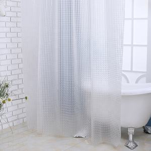 <span class=keywords><strong>Rideau</strong></span> <span class=keywords><strong>de</strong></span> <span class=keywords><strong>douche</strong></span> moderne <span class=keywords><strong>de</strong></span> luxe en plastique 3D pour salle <span class=keywords><strong>de</strong></span> bain, résistant à l'eau, épais, imprimé floral en EVA - Product Image 1