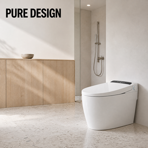 Inodoro Inteligente con Función de Bidé, Lavado Femenino, Asiento con Calefacción, Secador de Aire Caliente, Apertura Automática de la Tapa, Luz Nocturna y Control Remoto - Product Image 4