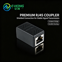 Coupleur RJ45 CAT6 en ligne femelle-femelle, connecteur d'extension de câble Ethernet Gigabit LAN, Plug and Play