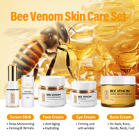 Crème pour les yeux au venin d'abeille coréenne, élimine les poches sous les yeux, les rides, les ridules, les cernes, anti-âge, hydratante, marque privée