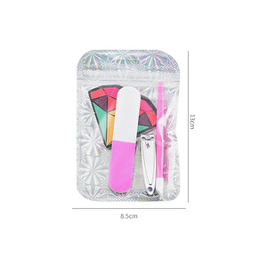 Nuovo Set <span class=keywords><strong>Manicure</strong></span> <span class=keywords><strong>Professionale</strong></span> YD 5 in 1 2026, <span class=keywords><strong>Kit</strong></span> <span class=keywords><strong>Pedicure</strong></span> Monouso 5 Pezzi con Separatore <span class=keywords><strong>per</strong></span> Dita dei Piedi - Product Image 4
