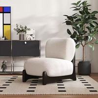 Nouveau mobilier élégant de designer pour la maison canapé chaise pour le salon fauteuil moderne en velours pour hôtel fauteuil canapé simple de luxe