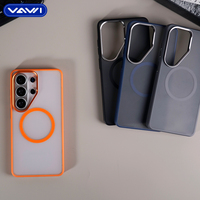 Étui rigide magnétique antichoc en PC mat VAWI B350 en gros pour Samsung S23 24 25 26 Ultra Plus pour iPhone Android