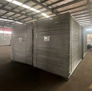 Mô hình 3D chất lượng cao hàng rào tạm thời phần cứng dễ cài đặt và tháo rời các tấm mạ kẽm bất cứ lúc nào có thể truy cập - Product Image 4