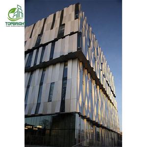 <span class=keywords><strong>Architecture</strong></span> revêtement en aluminium composite déflecteur perforé ventilé rideau en aluminium wal - Product Image 3