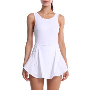 Grosir 2024 keluaran baru gaun tenis kompetisi olahraga latihan kebugaran senam balap wanita - Product Image 3