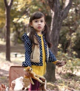 <span class=keywords><strong>Cappotto</strong></span> in Denim di <span class=keywords><strong>pelliccia</strong></span> invernale 2015 con <span class=keywords><strong>cappotto</strong></span> caldo da ragazza in pizzo - Product Image 4