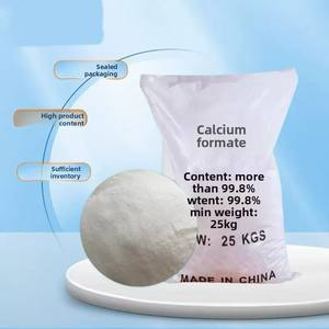 Cemento de formiato de calcio de grado industrial Agente de resistencia en seco Mortero Agente de fraguado rápido de hormigón - Product Image 2