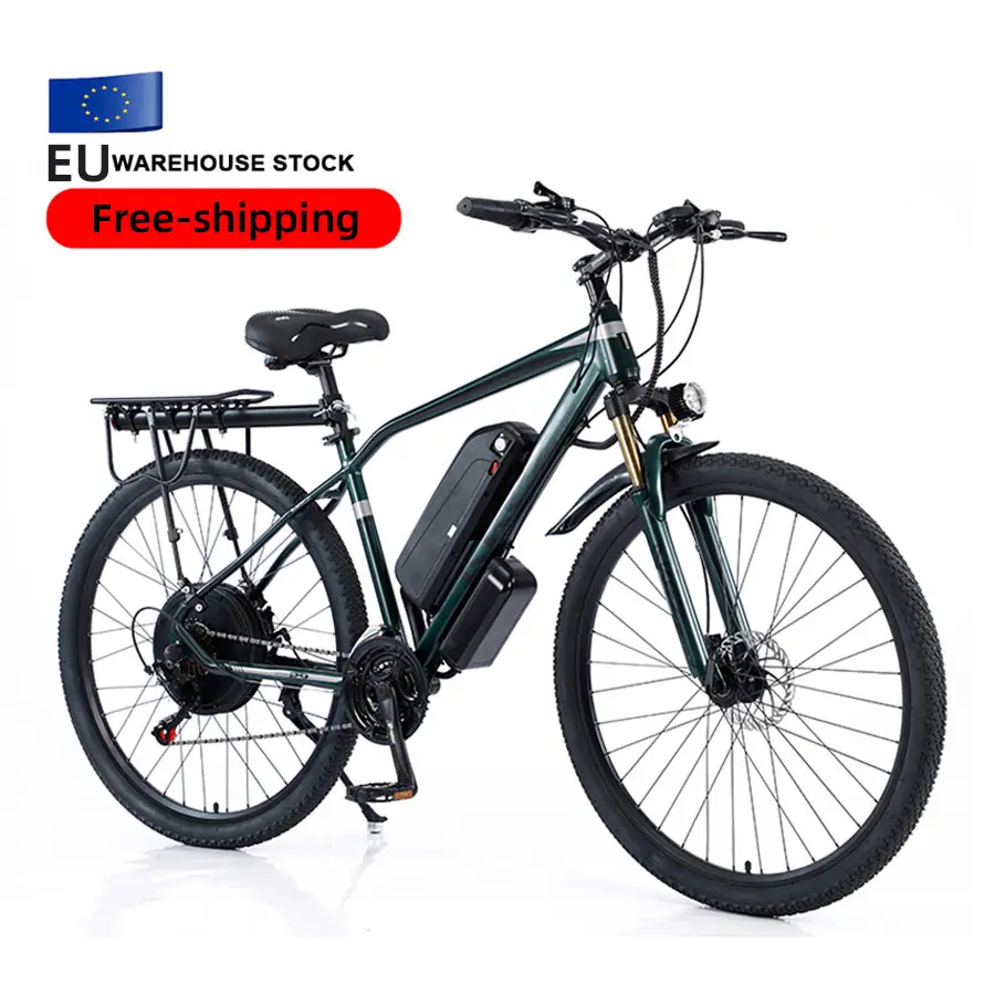 EU versand kostenfrei Elektro fahrrad E-Bike Männer 48V 13Ah Stadt Hoch geschwindigkeit angetrieben 29 Zoll 1000W Elektro fahrräder