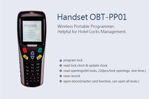 Programmeur <span class=keywords><strong>portatif</strong></span> sans fil de <span class=keywords><strong>combiné</strong></span> de serrure de porte intelligente d'hôtel d'Orbita pour la gestion de système de verrouillage d'hôtel - Product Image 3