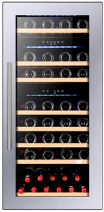 Réfrigérateur congélateur à boissons et à vin encastré en acier inoxydable multi-lieux populaire avec serrure - Product Image 6