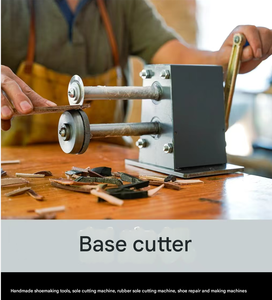 Machine de découpe manuelle à 3 lames pour la <span class=keywords><strong>réparation</strong></span> de chaussures, composants de boîte de vitesses, garantie 1 an pour la fabrication de chaussures en plastique/EVA/<span class=keywords><strong>cuir</strong></span>/caoutchouc - Product Image 2