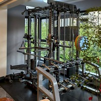 Personnalisé Multifonctionnel Gym Fitness Equipment Haltérophilie Smith Rack Poitrine Formation Puissance Force Pull-ups Squat Rack