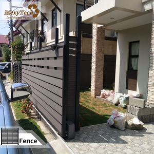 Mexytech-panel de vallas de plástico para jardín, luces solares de alta calidad para exteriores, Vallas y Puertas para casas - Product Image 5