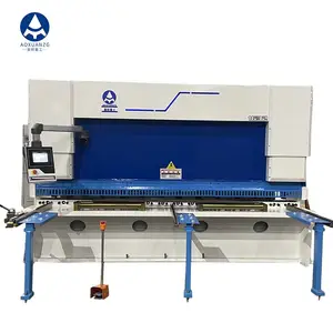 Dac310t 16*3200mm nhôm sắt tấm tấm máy cắt CNC thủy lực chém Máy cắt