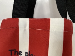 Borsa da Shopping in tela di grandi dimensioni in cotone personalizzato - Product Image 3