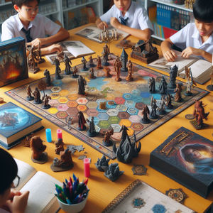 Pions de jeu de société personnalisés, ensemble de jeux de figurines de jeu de société - Product Image 6