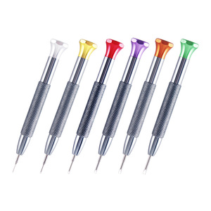 Outils de Maintenance De Couleur aluminium tournevis Enlever bracelet vis 1/1.2/1.4MM à tête plate tournevis de précision - Product Image 6