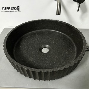 Lavabo autoportant en béton <span class=keywords><strong>à</strong></span> grande capacité pour villas de luxe, halls d'hôtels et solutions de conception de salles de bain complètes - Product Image 5