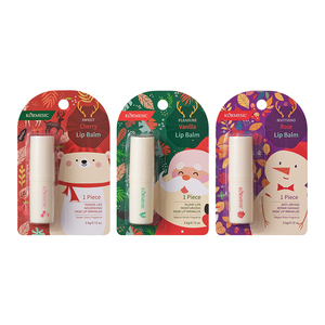 Органический веганский бальзам для губ KORMESIC 3.5г оптом, новый, с цветом, вишня, ваниль, роза - Product Image 1